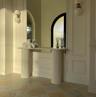 Oval Console