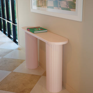 Oval Console