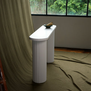 Oval Console