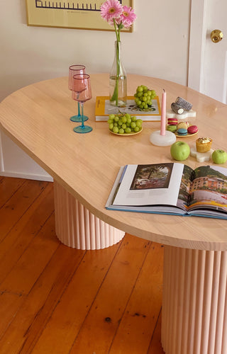 Big Ol' Oval Dining Table