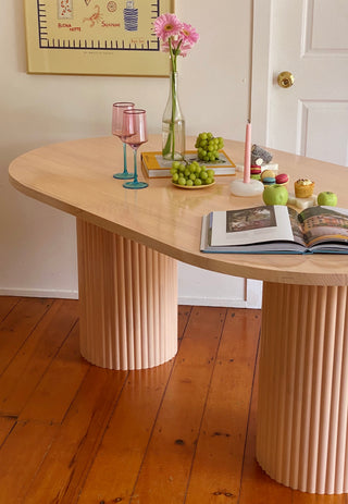 Big Ol' Oval Dining Table