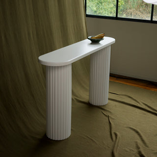 Oval Console